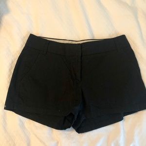 J. Crew Black Shorts Size 2